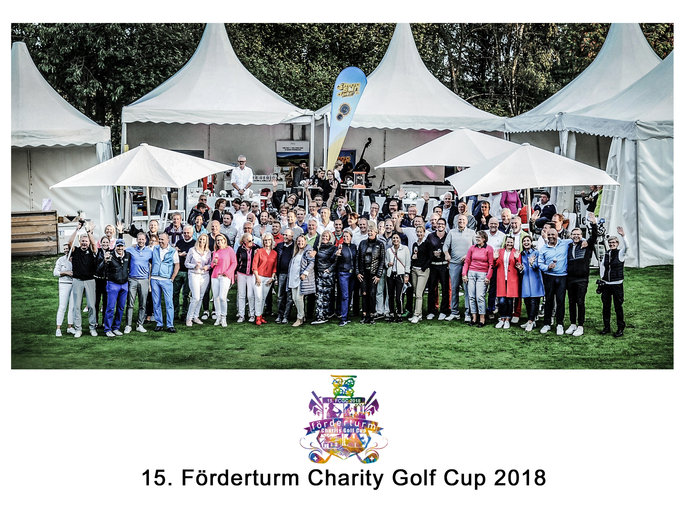 15. Förderturm Charity Golf Cup Gruppenbild