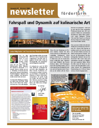 Foerderturm Newsletter Nr. 05 2008
