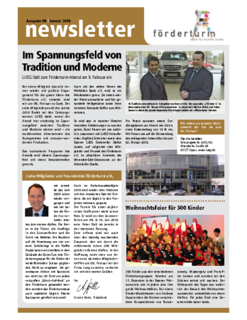 Foerderturm Newsletter Nr. 09 2010