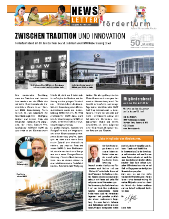 Foerderturm Newsletter Nr. 26 2014