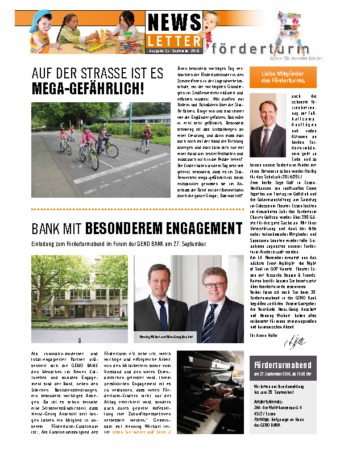 Foerderturm Newsletter Nr. 35 2016